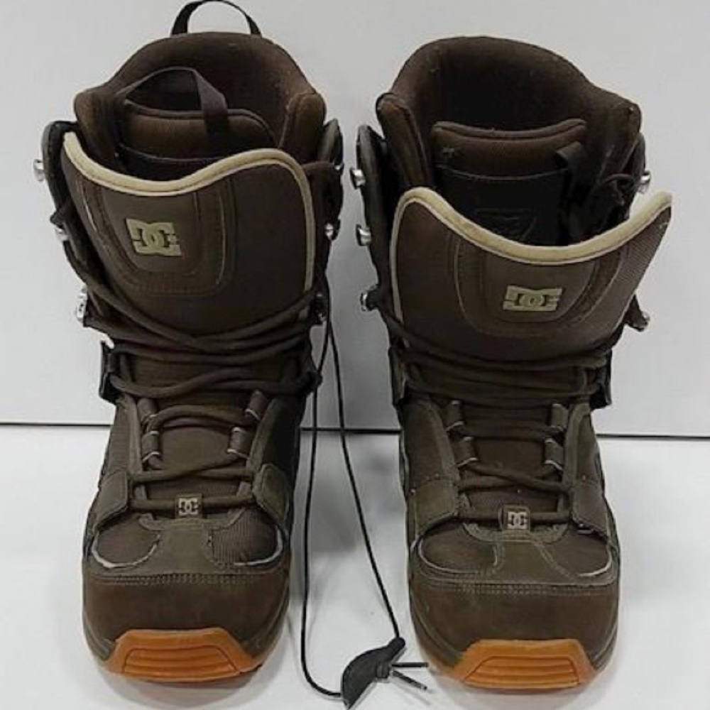 DC Brown Snowboard Boots Men's Size 8.5